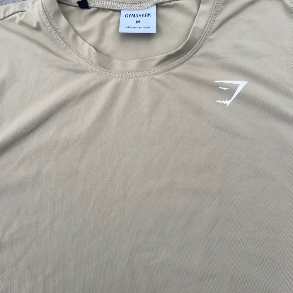 Gymshark Womens Training Sleeveless Top Sand Beige GLVT4423-MS-AW20-251 Size M - Picture 2 of 6